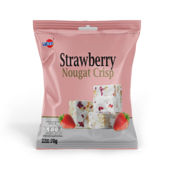 Straberry Nougat Candy
